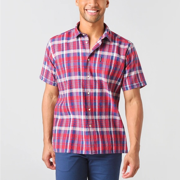 Barbour Shirts Nwt Barbour Linen Mix 2 Shortsleeve Shirt Size Xxl
